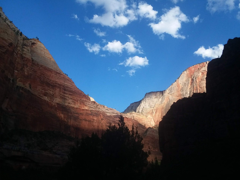 Illustration for article titled Zion National Park is what America is about.